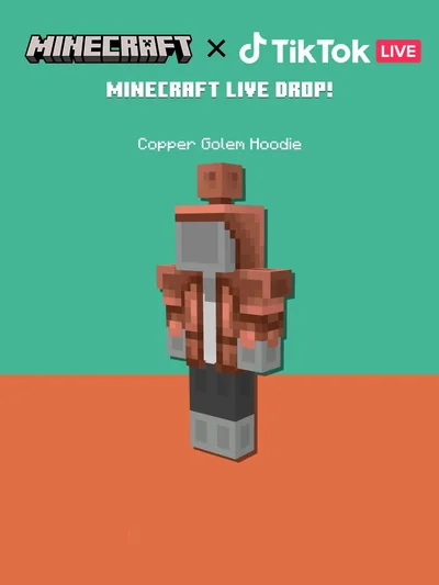 Minecraft Java & Bedrock Edition -  Copper Core Twitch Skin DLC PC CD Key