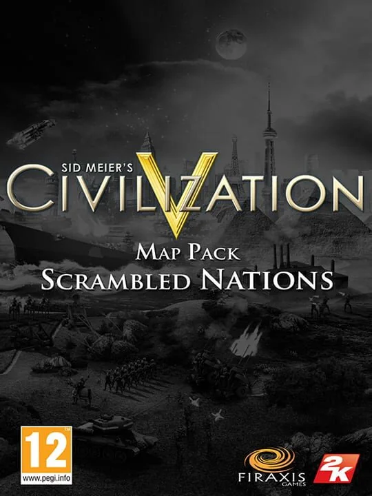 Sid Meier's Civilization V - Scrambled Nations Map Pack DLC Steam CD Key
