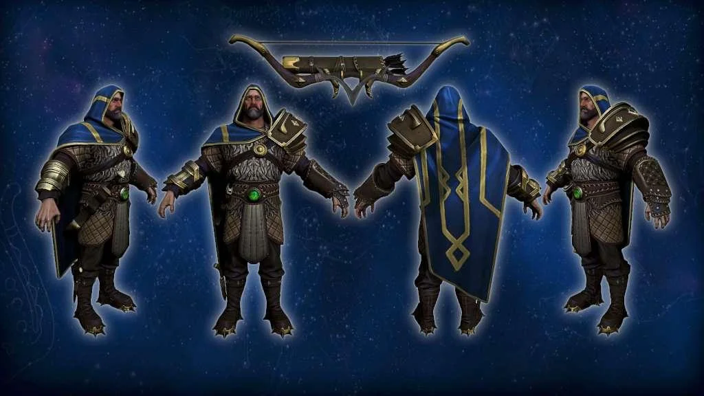 SMITE - Ullr & Ullr Wyrm Slayer Hunter Skin CD Key