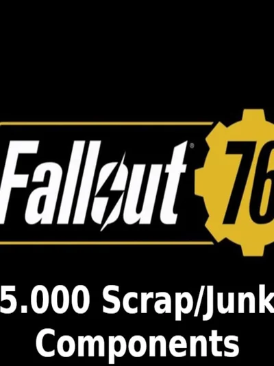 Fallout 76 - 5.000 Scrap/Junk Components Manual Delivery