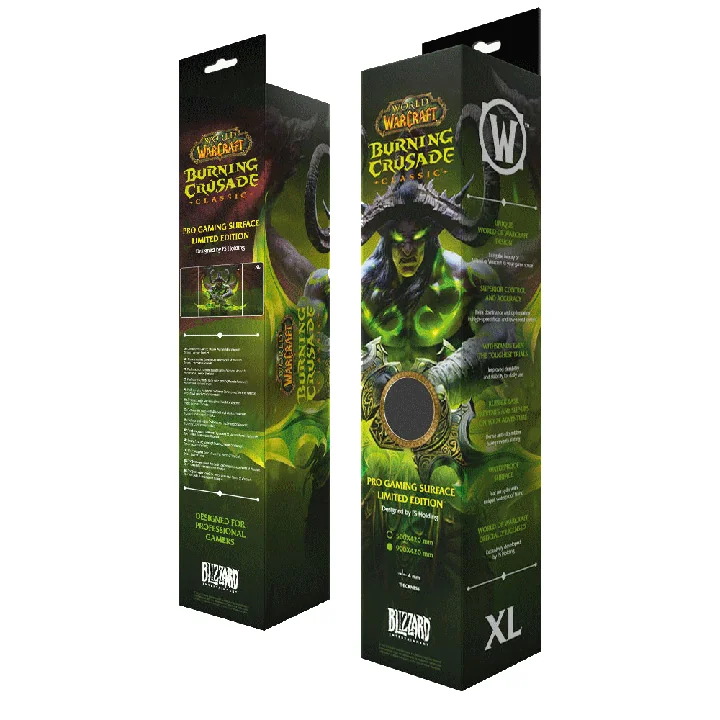 World of Warcraft: Burning Crusade - Illidan Mousepad, XL EU Prismyx Voucher