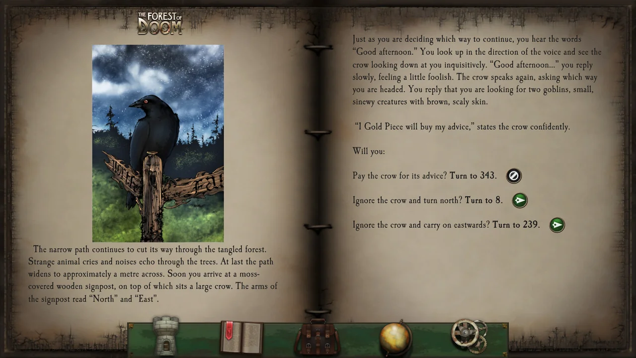 Fighting Fantasy Classics - The Forest of Doom DLC Steam CD Key