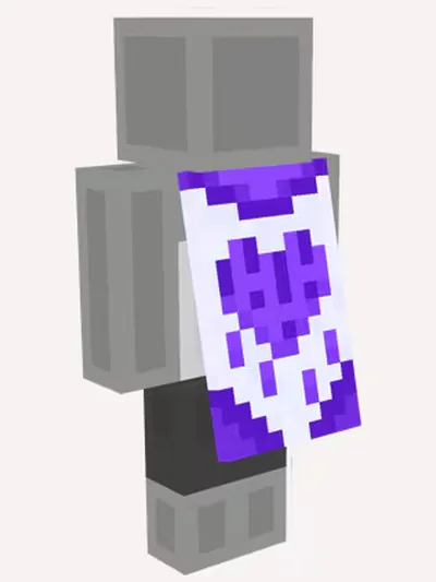 Minecraft Java & Bedrock Edition - Purple Heart Cape DLC XBOX One / Xbox Series X|S / PC CD Key
