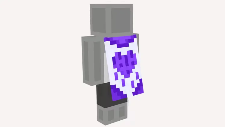 Minecraft Java & Bedrock Edition - Purple Heart Cape DLC XBOX One / Xbox Series X|S / PC CD Key