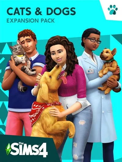 The Sims 4 - Cats & Dogs DLC PC EA App CD Key