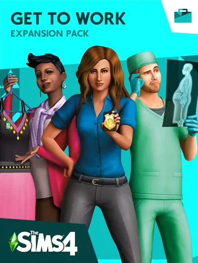 The Sims 4 - Get to Work DLC CZ/RU/PL Languages Only PC EA App CD Key