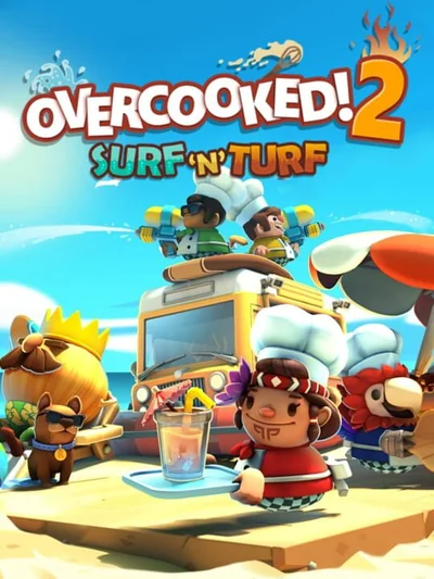 Overcooked! 2 - Surf 'n' Turf DLC EU Steam CD Key