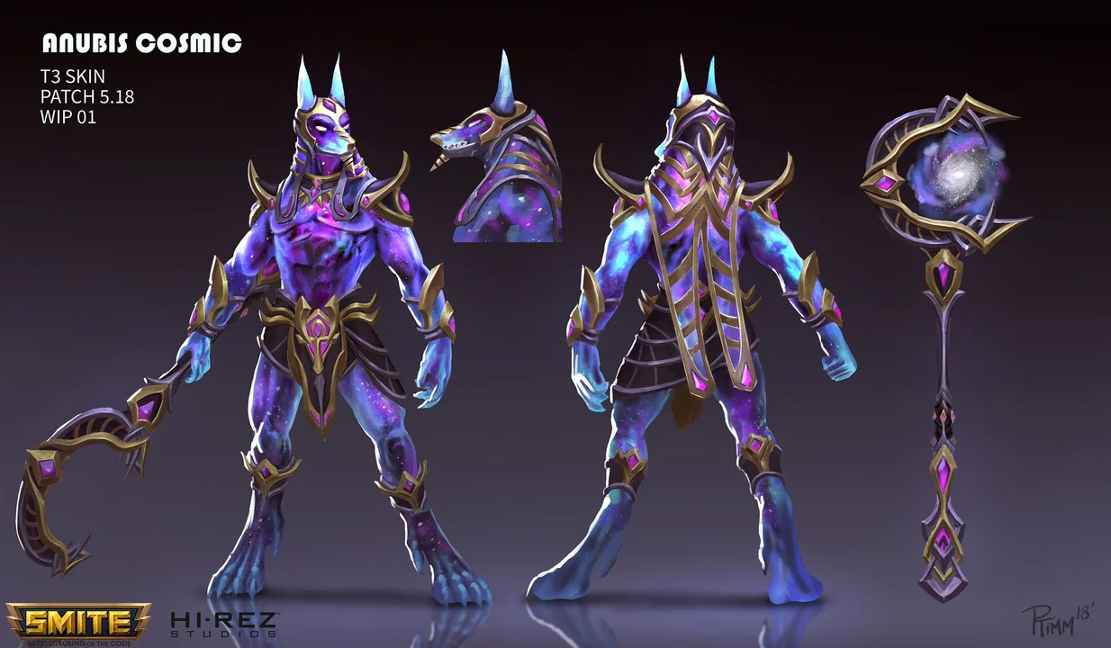 SMITE - Cosmic Power Anubis Skin CD Key